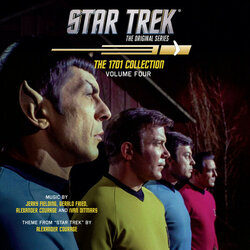 Star Trek: The Original Series – The 1701 Collection Vol. Four Soundtrack (Alexander Courage, Ivan Ditmars, Jerry Fielding, Gerald Fried) - CD cover