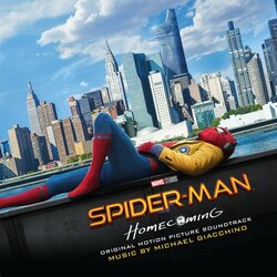 Spider-Man: Homecoming サウンドトラック (Michael Giacchino) - CDカバー