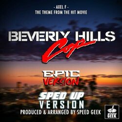 Beverly Hills Cop: Axel F - Sped-Up Version Soundtrack (Speed Geek) - CD-Cover