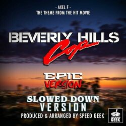 Beverly Hills Cop: Axel F - Slowed Down Version Soundtrack (Speed Geek) - CD cover