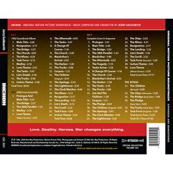Inchon サウンドトラック (Jerry Goldsmith) - CD裏表紙