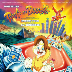 Rock-A-Doodle Soundtrack (Robert Folk, T.J. Kuenster) - CD cover