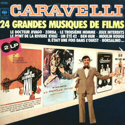 24 Grandes Musiques De Films Soundtrack (Various Artists,  Caravelli) - CD cover