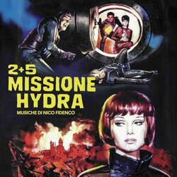 2+5 Missione Hydra Ścieżka dźwiękowa (Nico Fidenco) - Okładka CD