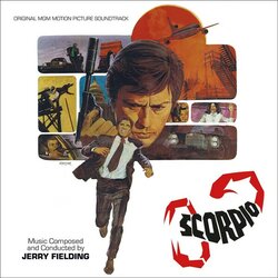 Scorpio Ścieżka dźwiękowa (Jerry Fielding) - Okładka CD