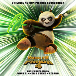 Kung Fu Panda 4 サウンドトラック (Steve Mazzaro, Hans Zimmer) - CDカバー
