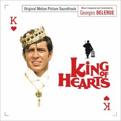 Le  Roi de Coeur Bande Originale (Georges Delerue) - Pochettes de CD