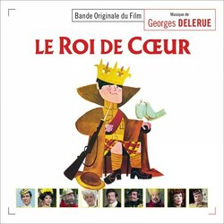 Le  Roi de Coeur Soundtrack (Georges Delerue) - CD-Cover