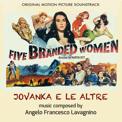 Five Branded Women サウンドトラック (Angelo Francesco Lavagnino) - CDカバー