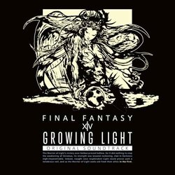 Growing Light: Final Fantasy XIV Trilha sonora (Masayoshi Soken) - capa de CD