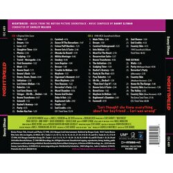 Nightbreed サウンドトラック (Danny Elfman) - CD裏表紙