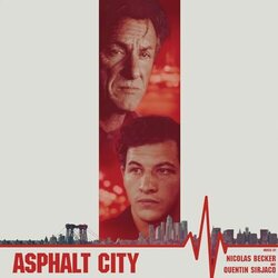 Asphalt City Ścieżka dźwiękowa (Nicolas Becker, Quentin Sirjacq) - Okładka CD