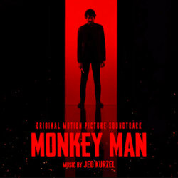 Monkey Man Trilha sonora (Jed Kurzel) - capa de CD