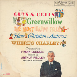 Arthur Fiedler & The Boston Pops  Music Of Frank Loesser Ścieżka dźwiękowa (Frank Loesser) - Okładka CD