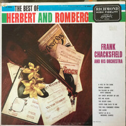 The Best Of Herbert And Romberg Soundtrack (Victor Herbert, Sigmund Romberg) - CD cover