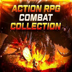 Action RPG Combat Music Collection Trilha sonora (Phat Phrog Studio) - capa de CD