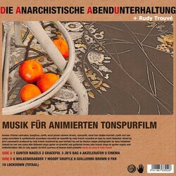 Die Anarchistische Abendunterhaltung Ścieżka dźwiękowa ( Daau, Rudy Trouv) - Okładka CD