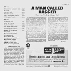 A Man Called Dagger Trilha sonora (Steve Allen) - CD capa traseira