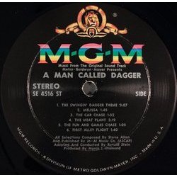 A Man Called Dagger Trilha sonora (Steve Allen) - CD-inlay
