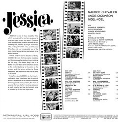 Jessica Soundtrack (Mario Nascimbene) - CD Achterzijde