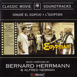The Egyptian 声带 (Bernard Herrmann, Alfred Newman) - CD封面