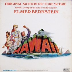 Hawaii サウンドトラック (Elmer Bernstein) - CDカバー