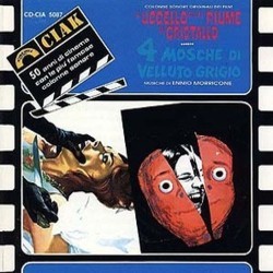 L'Uccello dalle Piume di Cristallo / 4 Mosche di Velluto Grigio Soundtrack (Ennio Morricone) - CD-Cover