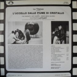 L'Uccello Dalle Piume Di Cristallo Soundtrack (Ennio Morricone) - CD Back cover