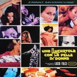 Una Lucertola con la Pelle di Donna サウンドトラック (Ennio Morricone) - CDカバー