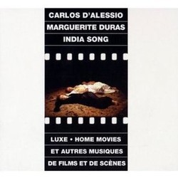 Marguerite Duras India Song Trilha sonora (Carlos D'Alessio) - capa de CD