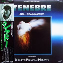 Tenebre Trilha sonora (Massimo Morante, Fabio Pignatelli, Claudio Simonetti) - capa de CD