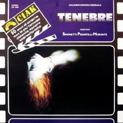 Tenebre サウンドトラック (Massimo Morante, Fabio Pignatelli, Claudio Simonetti) - CDカバー