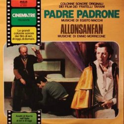 Padre padrone / Allonsanfan サウンドトラック (Egisto Macchi, Ennio Morricone) - CDカバー