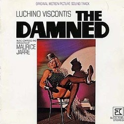 The Damned Trilha sonora (Maurice Jarre) - capa de CD