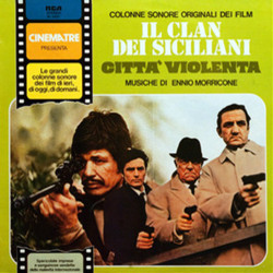 Il Clan dei Siciliani / Citt violenta Soundtrack (Ennio Morricone) - CD-Cover