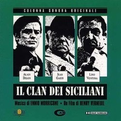 Il Clan dei Siciliani Soundtrack (Ennio Morricone) - CD cover