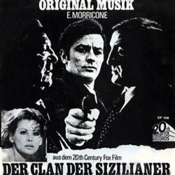 Der Clan der Sizilianer サウンドトラック (Ennio Morricone) - CDカバー