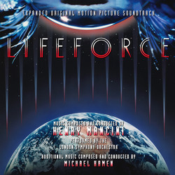 Lifeforce Ścieżka dźwiękowa (Michael Kamen, Henry Mancini) - Okładka CD