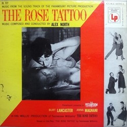 The Rose Tattoo サウンドトラック (Alex North) - CDカバー