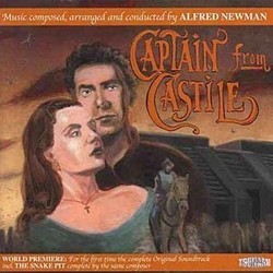 Captain from Castile / The Snake Pit サウンドトラック (Alfred Newman) - CDカバー