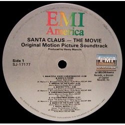 Santa Claus: The Movie Soundtrack (Henry Mancini) - cd-inlay