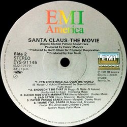 Santa Claus: The Movie Soundtrack (Henry Mancini) - CD-Inlay