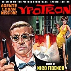 Agente Logan: Missione Ypotron サウンドトラック (Nico Fidenco) - CDカバー