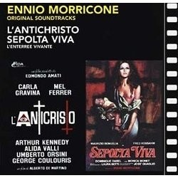 L'Antichristo / Sepolta Viva Soundtrack (Ennio Morricone) - CD cover