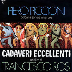 Cadaveri Eccellenti Soundtrack (Piero Piccioni) - CD-Cover