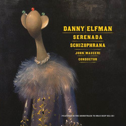 Serenada Schizophrana Ścieżka dźwiękowa (Danny Elfman) - Okładka CD