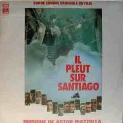 Il Pleut sur Santiago Ścieżka dźwiękowa (Astor Piazzolla) - Okładka CD