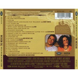 The Mexican Soundtrack (Alan Silvestri) - CD Back cover