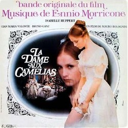 La Dame aux Camlias サウンドトラック (Ennio Morricone) - CDカバー
