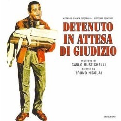 Detenuto in Attesa di Giudizio Colonna sonora (Carlo Rustichelli) - Copertina del CD